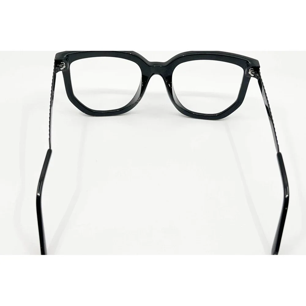 Quay Eyeglasses Womens Black Coffee Run 126 Square Frames